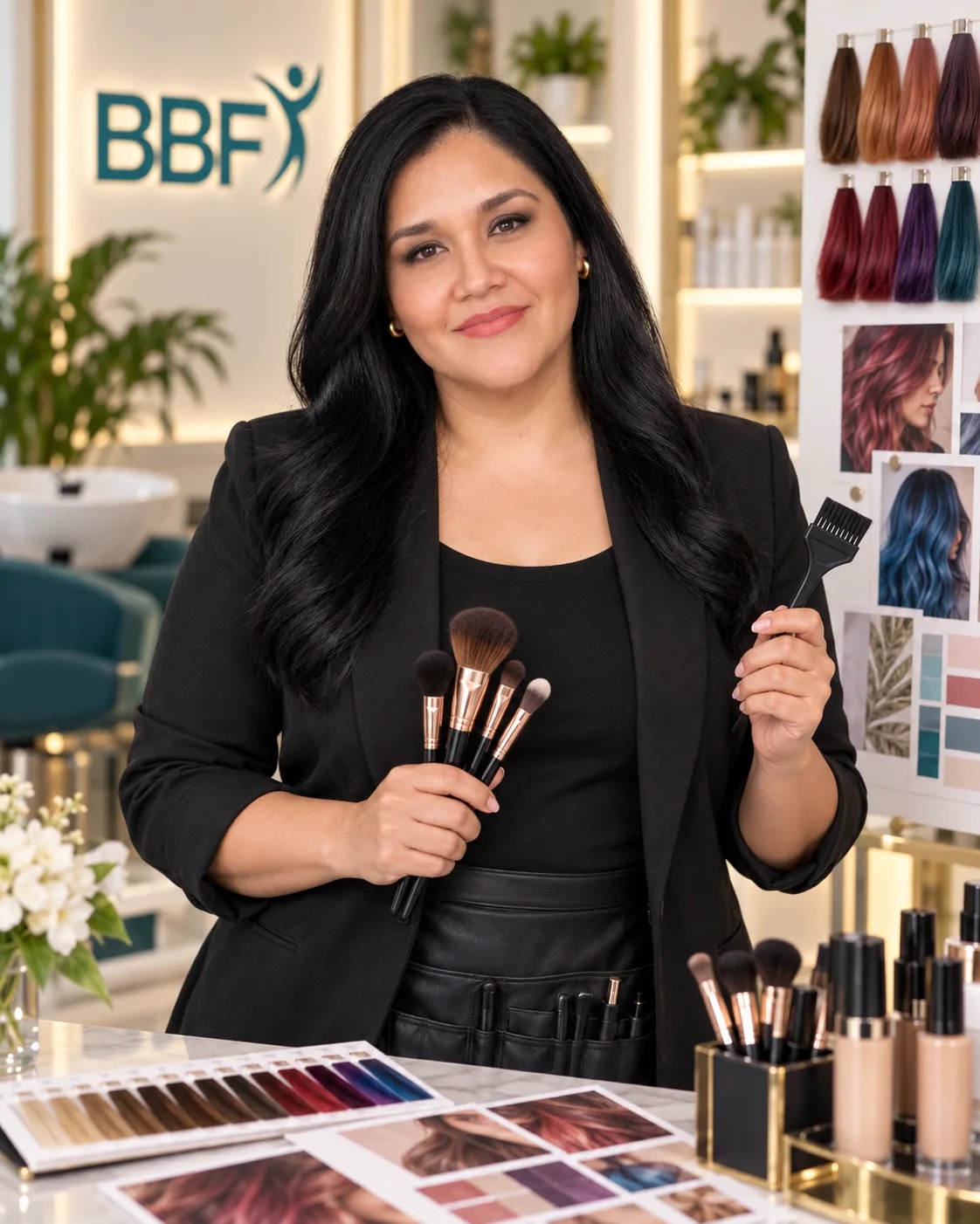 Cote, diseñadora de color de Body Beauty Fitness