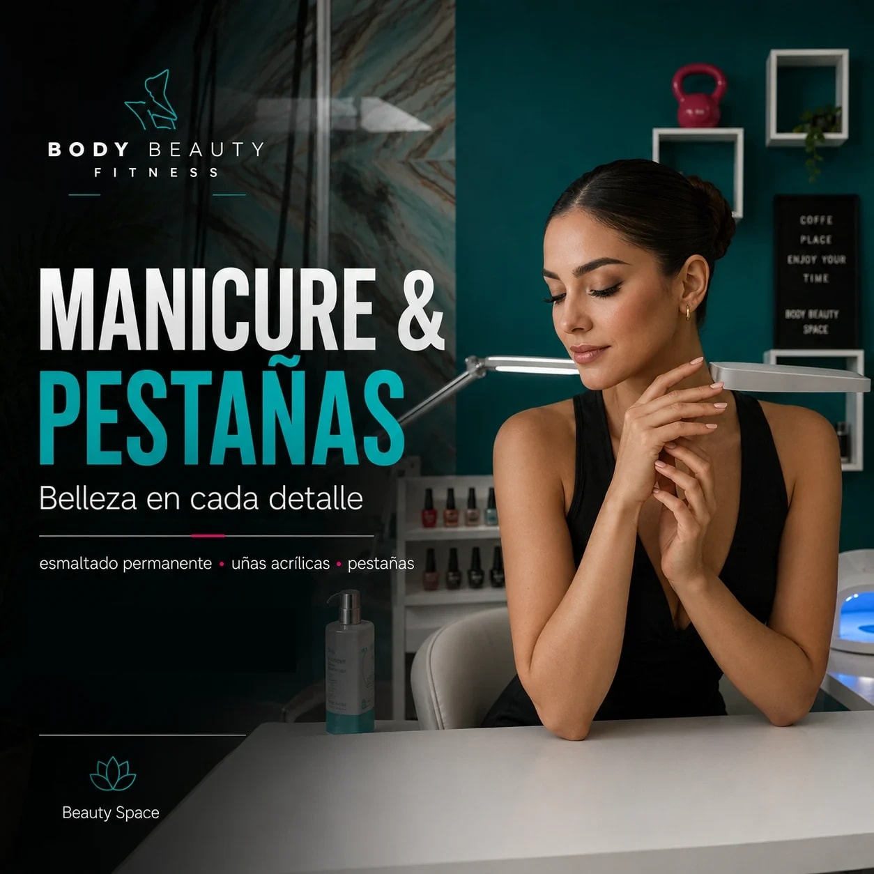 Manicure, esmaltado y servicios de pestañas en Macul