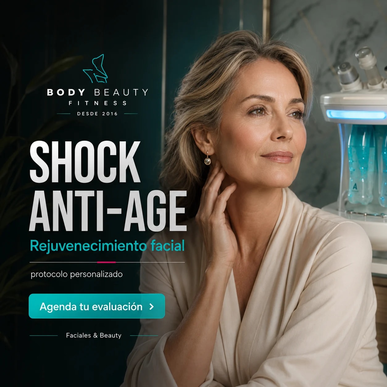 Shock Anti-Age, protocolo facial personalizado no inyectable