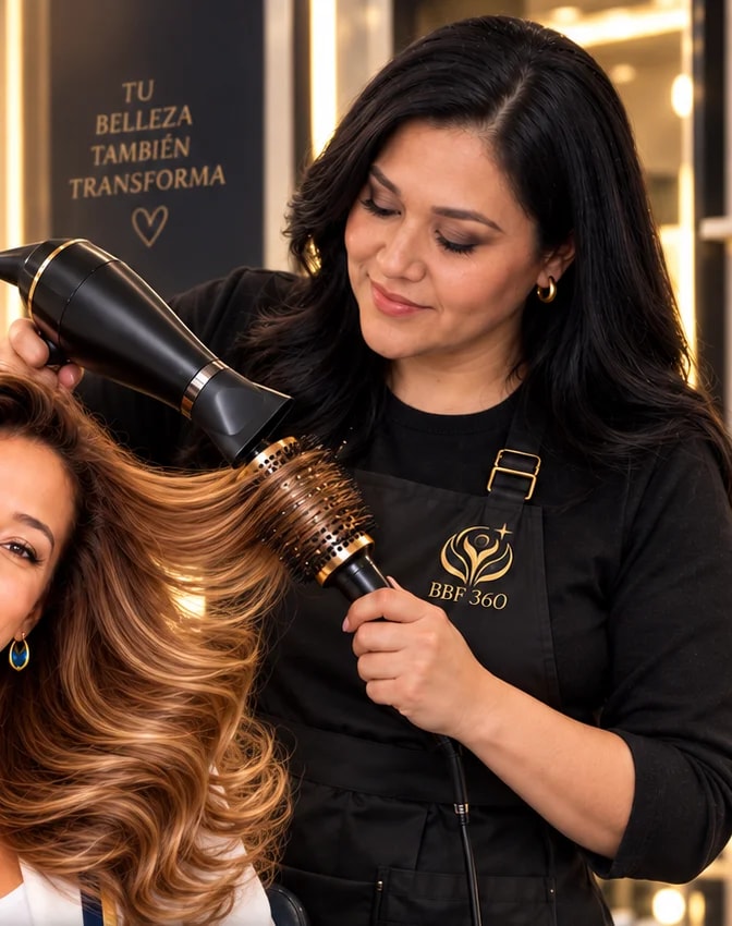 Corte y brushing profesional en Body Beauty Fitness